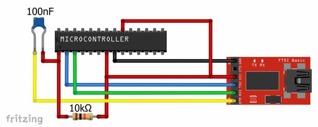 Programming ATmega328P with FTDI232